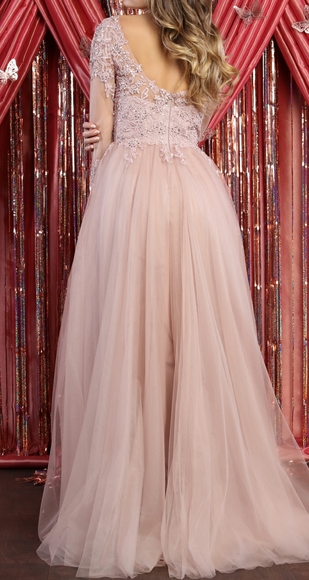 COPY - Plus size formal evening mother of the bride dress - Picture 4 of 6